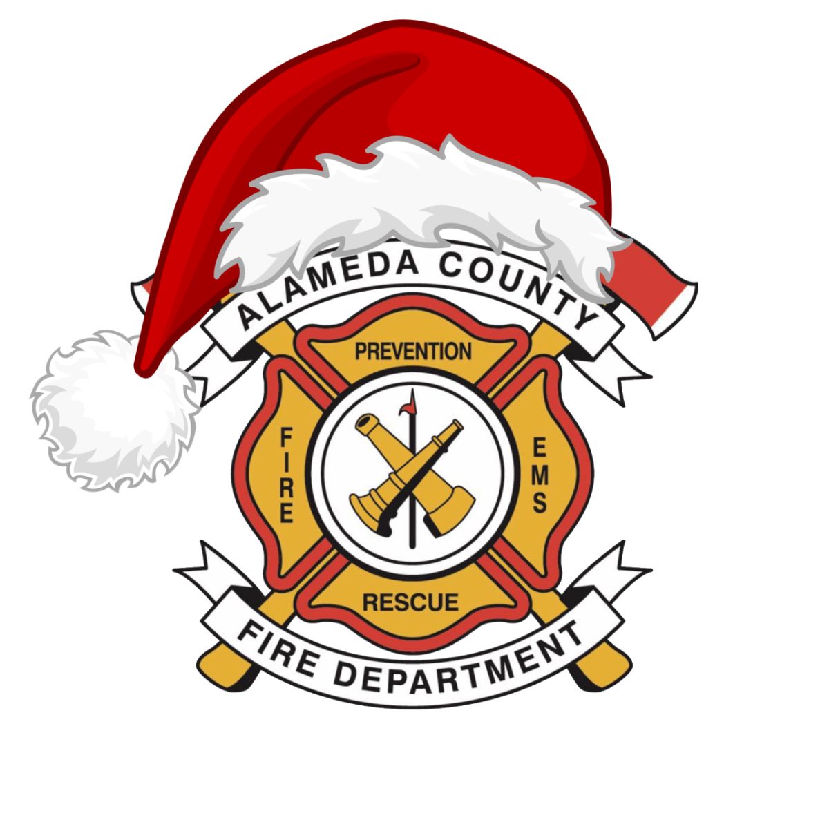 Alameda County Fire Department Holiday Logo