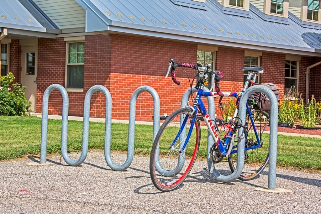 Bike Racks at Fallon Middle School