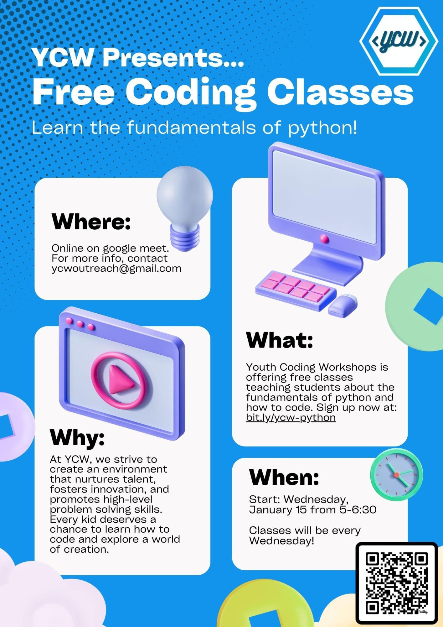 Free python coding class the maverick newspaper